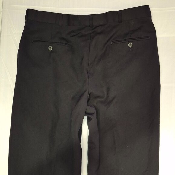 Slates by Dockers Black dress slacks. Pleated front. size 36/30 - Picture 9 of 15
